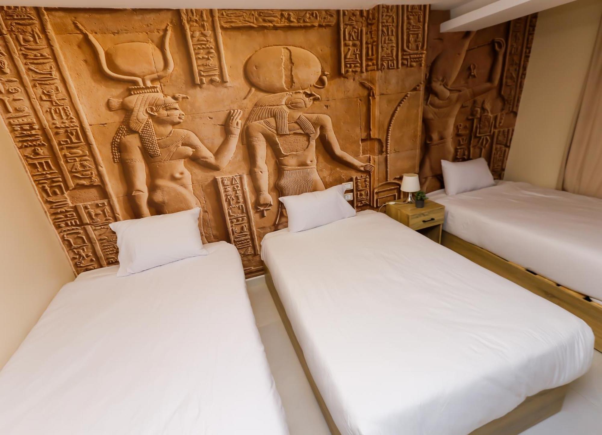 Giza Pyramids View Inn Kafret el-Gabal Exterior foto