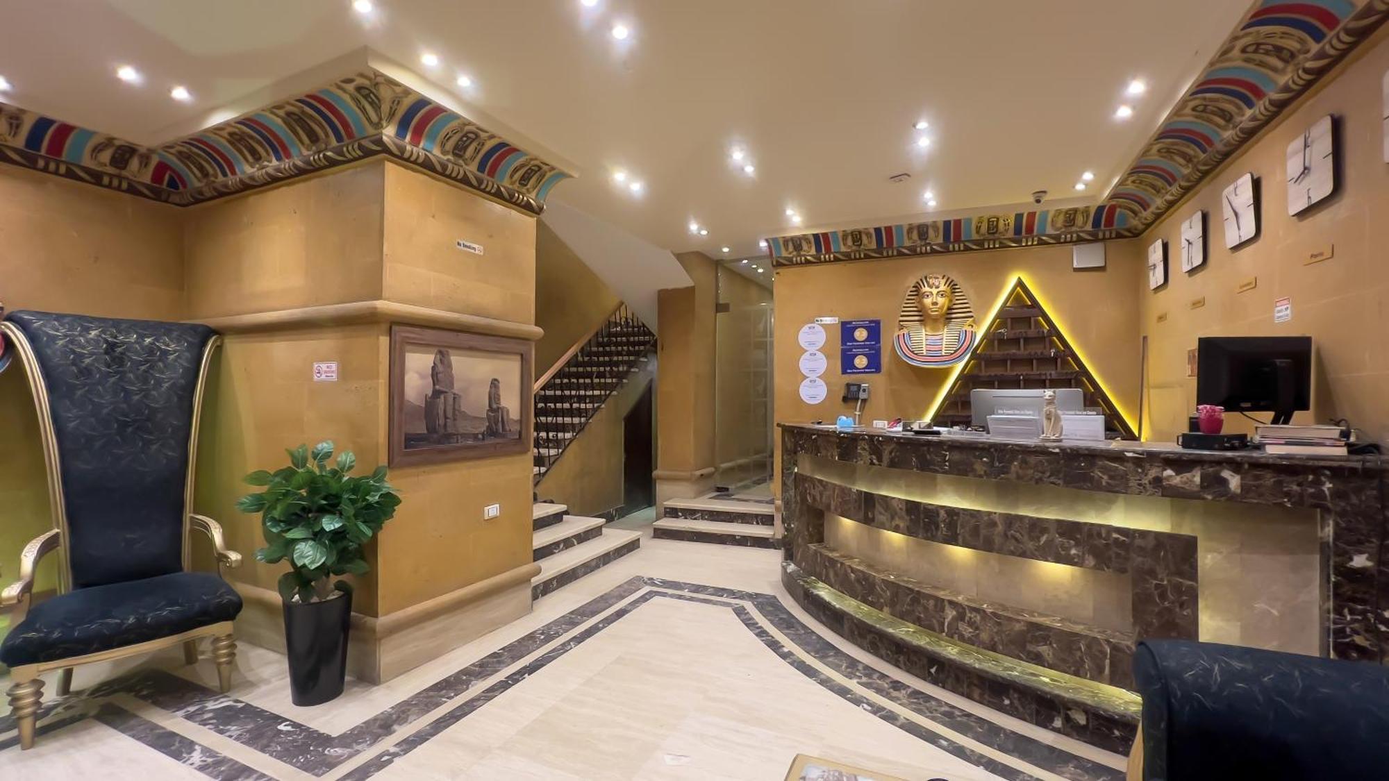 Giza Pyramids View Inn Kafret el-Gabal Exterior foto