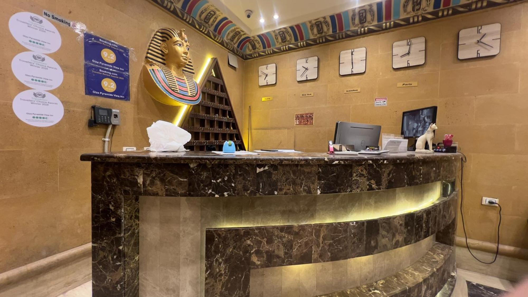 Giza Pyramids View Inn Kafret el-Gabal Exterior foto