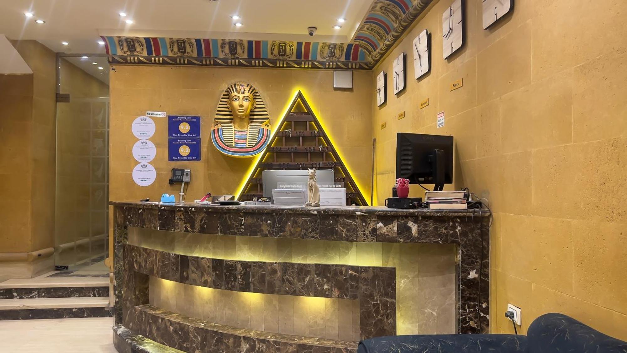 Giza Pyramids View Inn Kafret el-Gabal Exterior foto