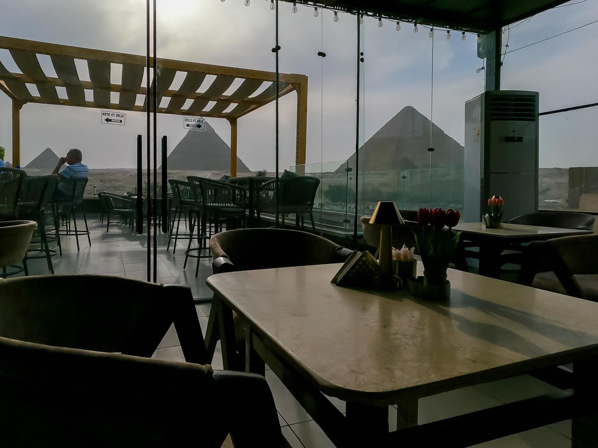 Giza Pyramids View Inn Kafret el-Gabal Exterior foto
