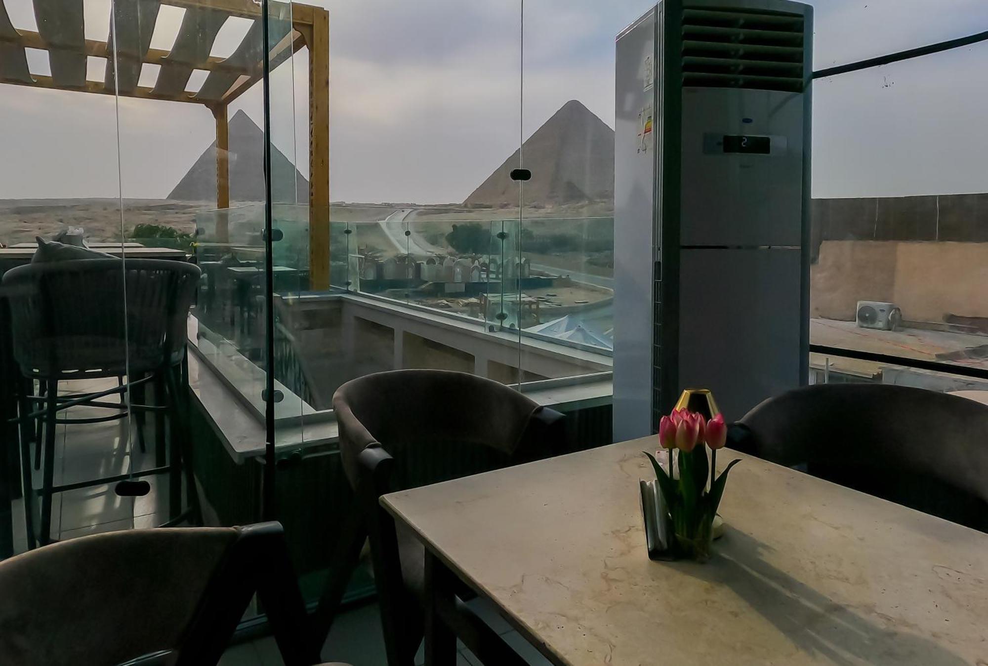 Giza Pyramids View Inn Kafret el-Gabal Exterior foto