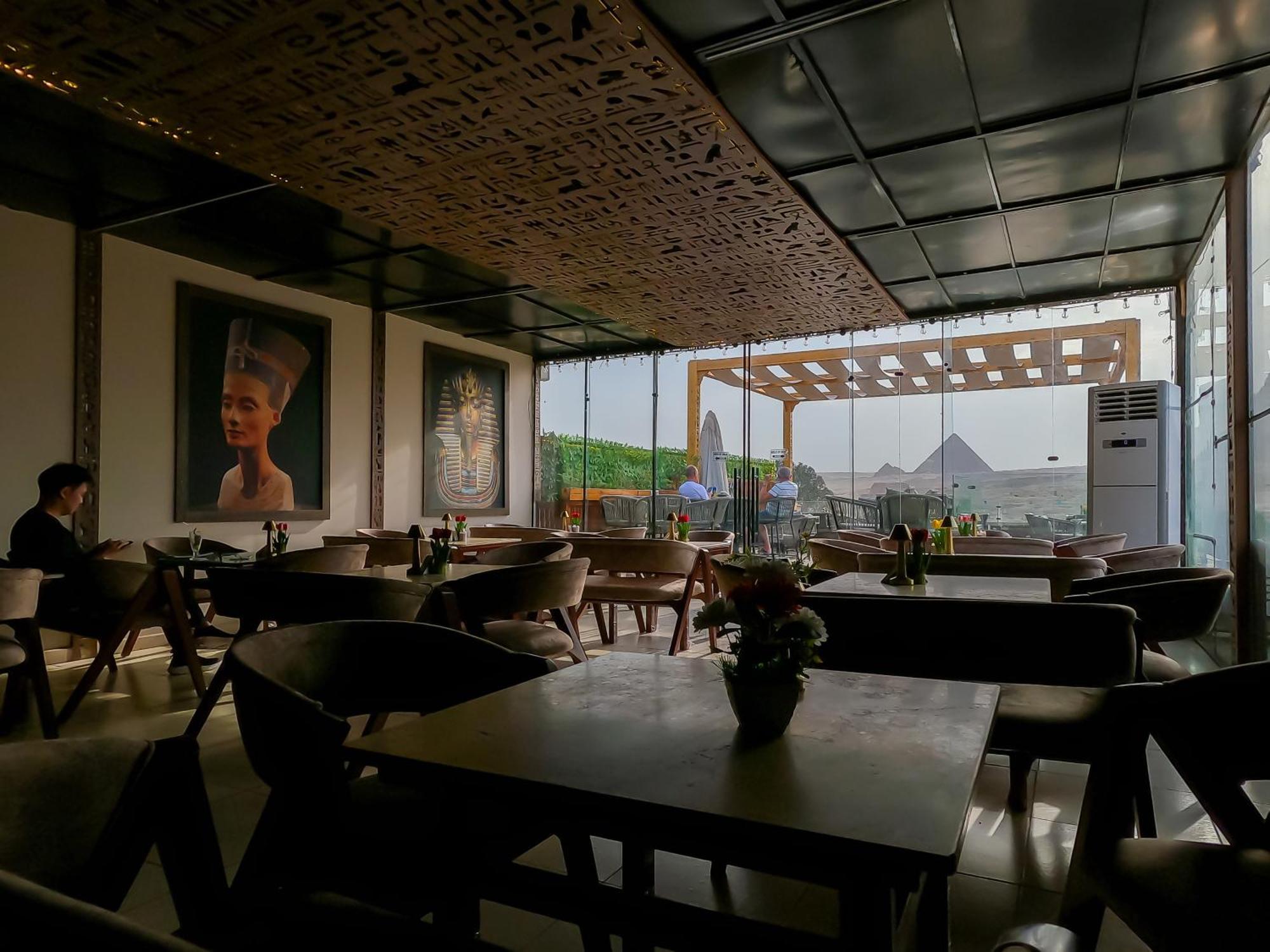 Giza Pyramids View Inn Kafret el-Gabal Exterior foto