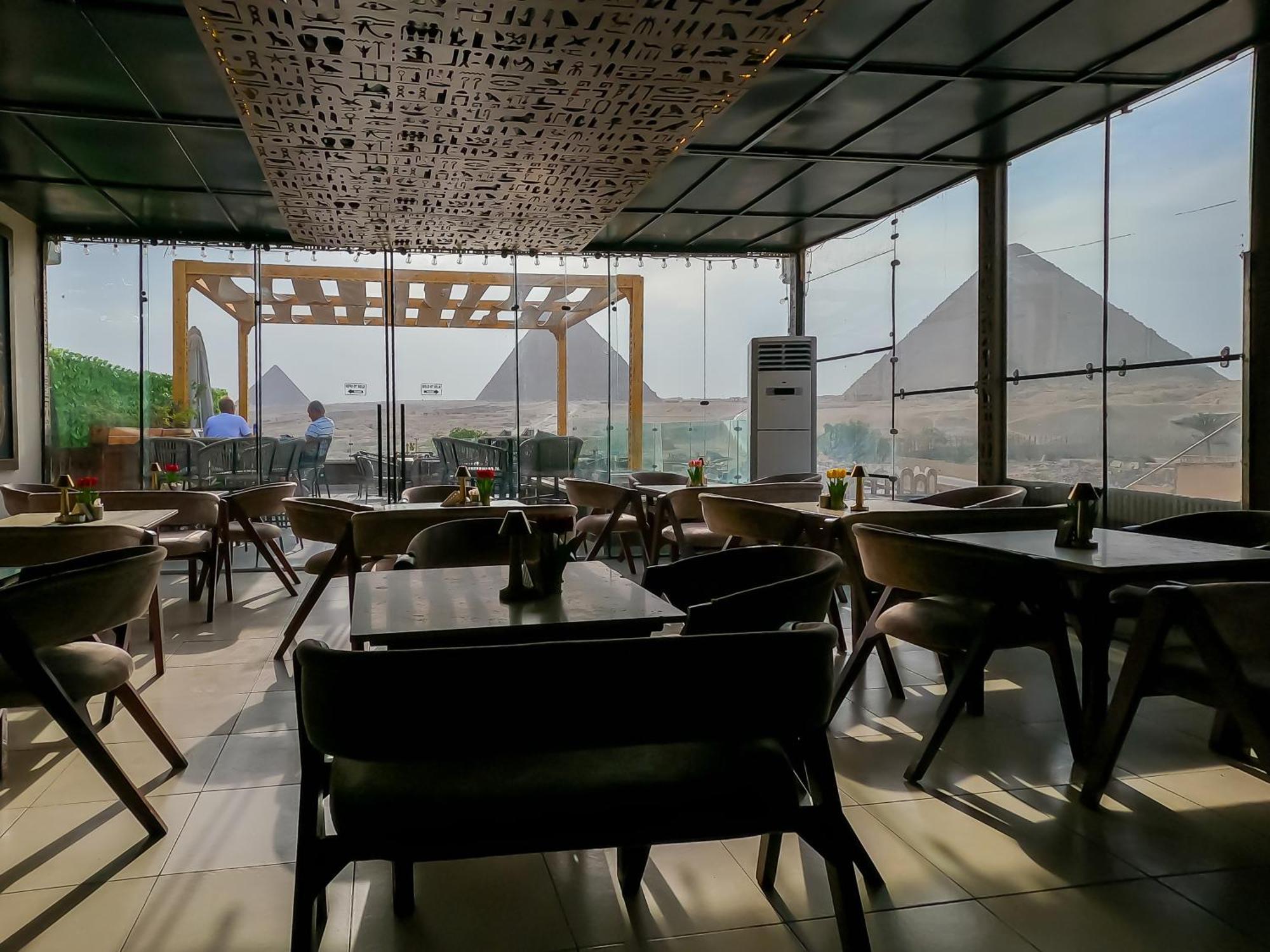Giza Pyramids View Inn Kafret el-Gabal Exterior foto